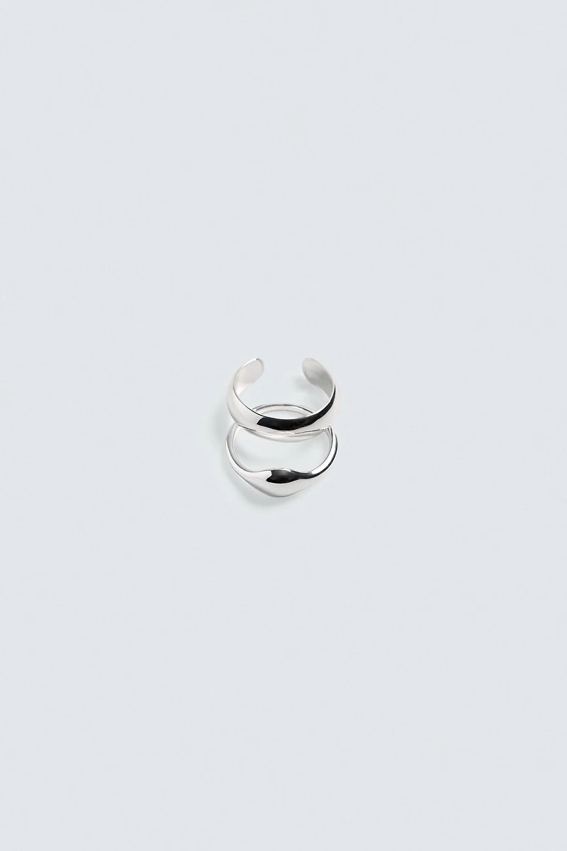 PACK OF 2 COMBINED METAL RINGS
