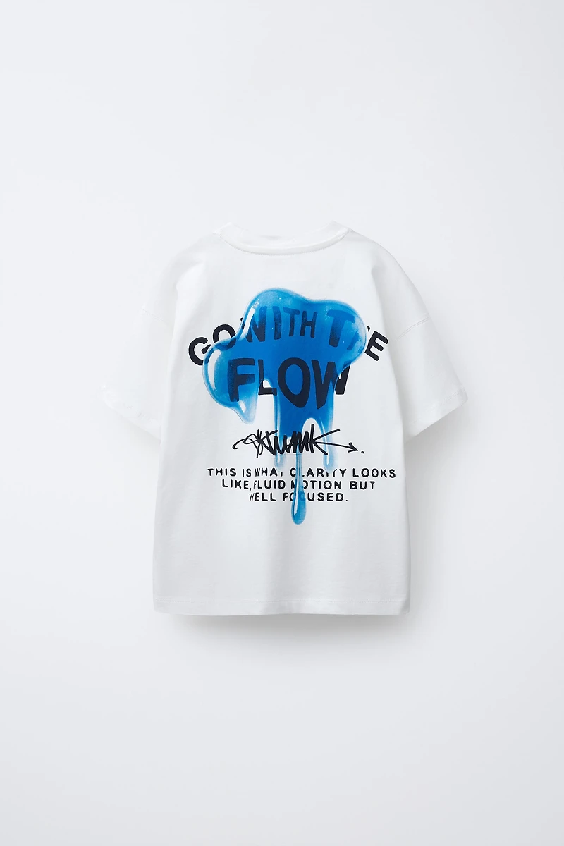 TEARDROP PRINT T-SHIRT