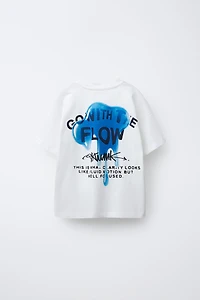 TEARDROP PRINT T-SHIRT
