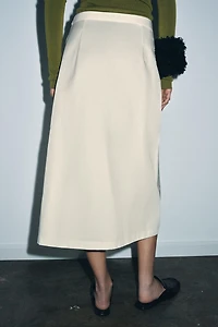 PLEATED CAPE SKIRT ZW COLLECTION