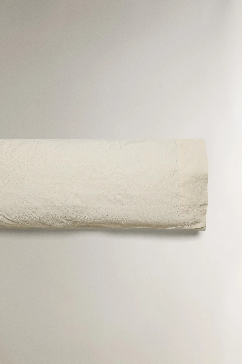 JACQUARD COTTON PILLOWCASE