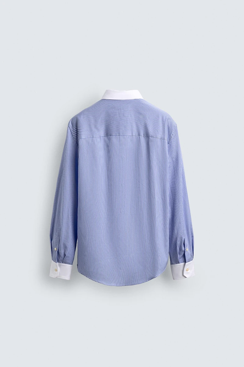 LIMITED EDITION CONTRAST STRIPED SHIRT