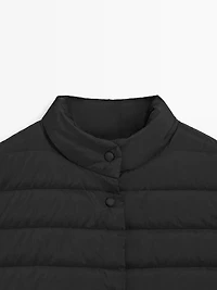 Quilted puffer gilet