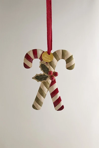 CANDY CANE CHRISTMAS TREE ORNAMENT