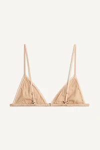 SOUTIEN-GORGE EN SOIE ET DENTELLE LIMITED EDITION
