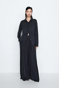 Flowing shirt with collar - STUDIO