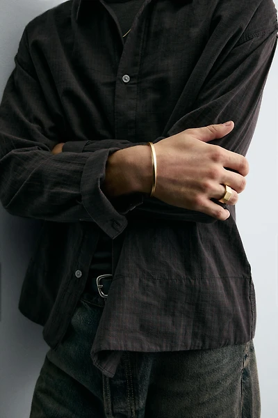 GEOMETRIC STONE RING