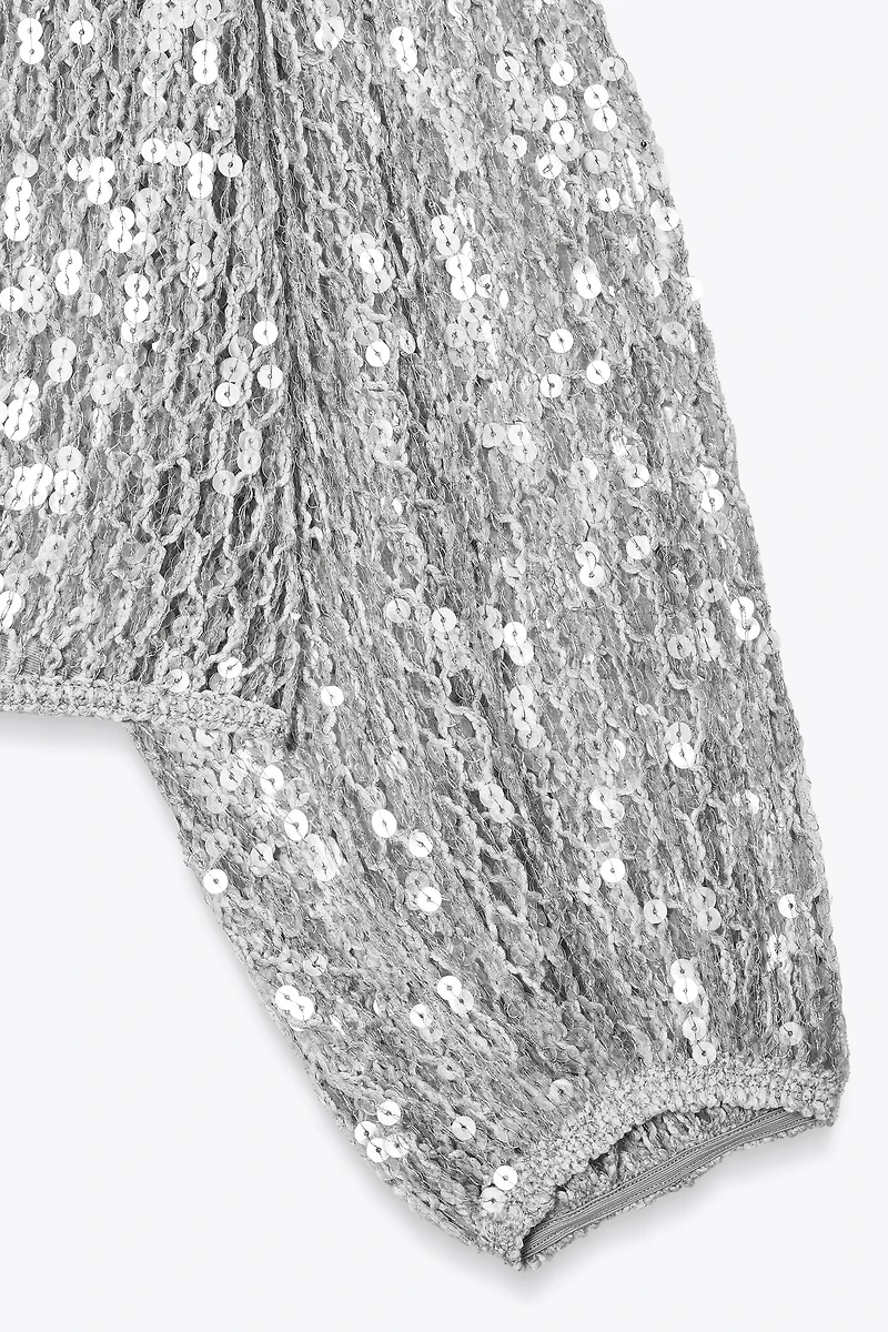 TOP À SEQUINS ZW COLLECTION