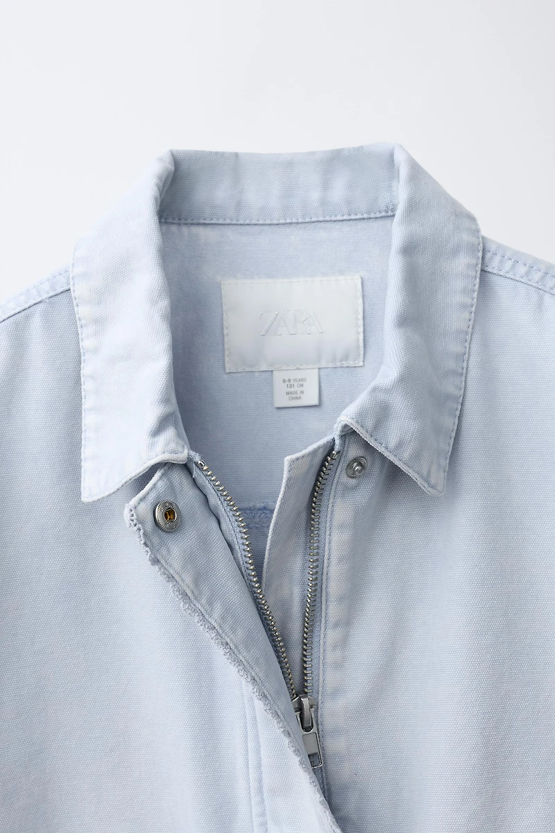 LACE CANVAS JACKET