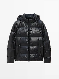 Veste matelassée satinée déperlante