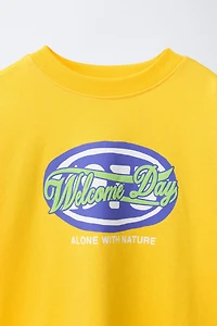 RAISED PRINT T-SHIRT