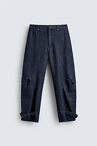 PANTALON CARGO À PASSANTS