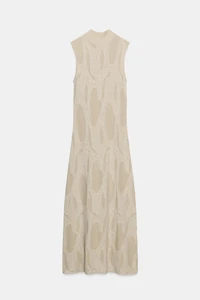 LONG JACQUARD DRESS