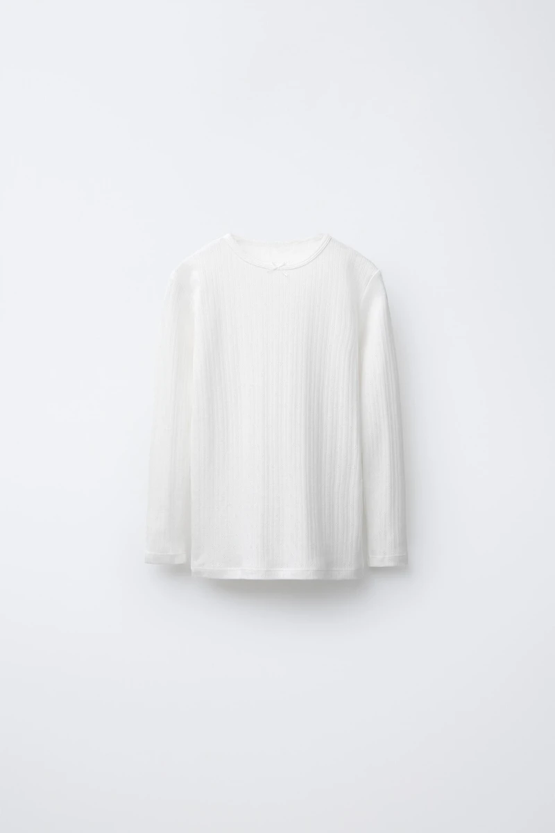 6 YEARS/ TWO-PACK OF POINTELLE T-SHIRTS
