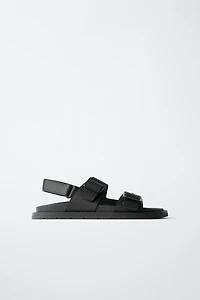 BUCKLED SANDALS
