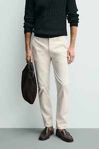 SKINNY CHINO PANTS
