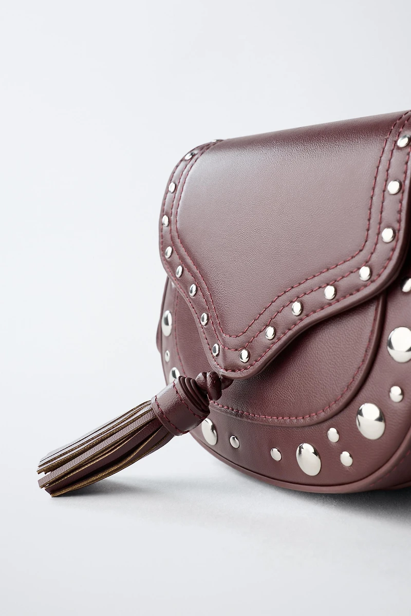 STUDDED CROSSBODY BAG