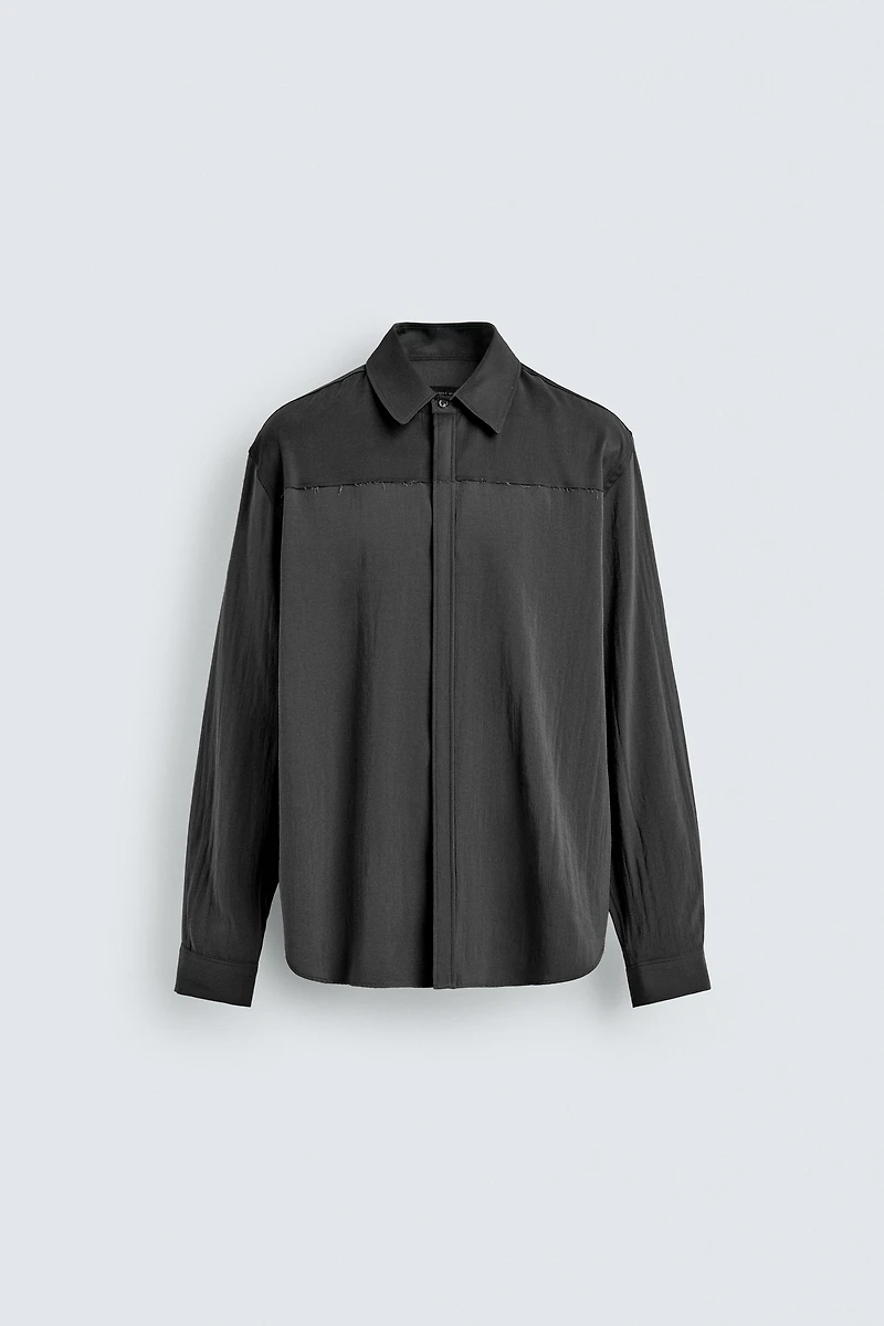 CHEMISE FLUIDE COLOR BLOCK