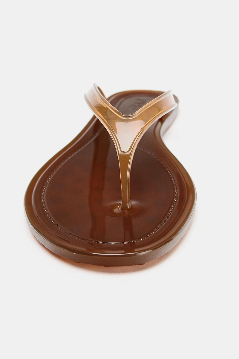 JELLY THONG SANDALS