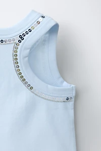 SEQUIN TOP