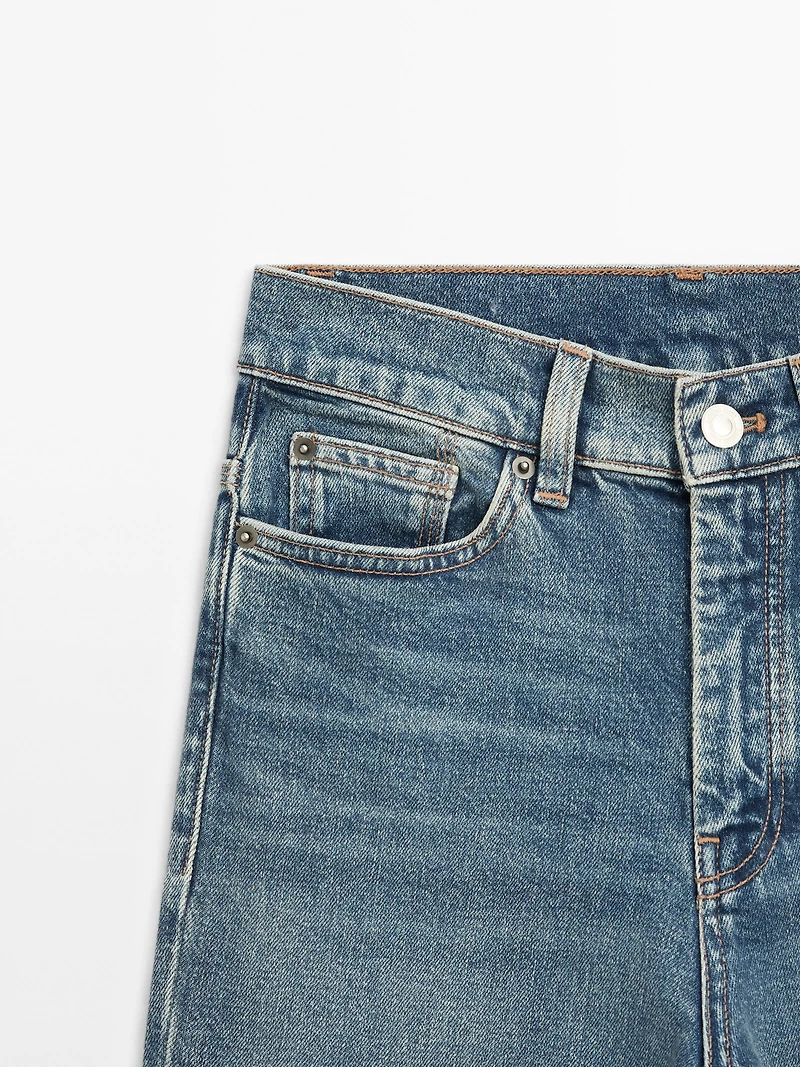 Jean bootcut taille haute