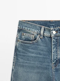 Jean bootcut taille haute