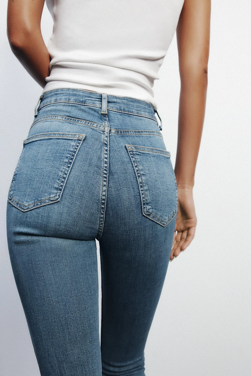 TRF HIGH-WAIST SKINNY JEANS