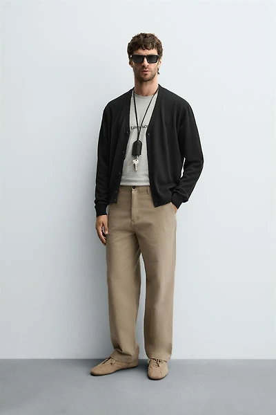 STRAIGHT FIT CHINO PANTS