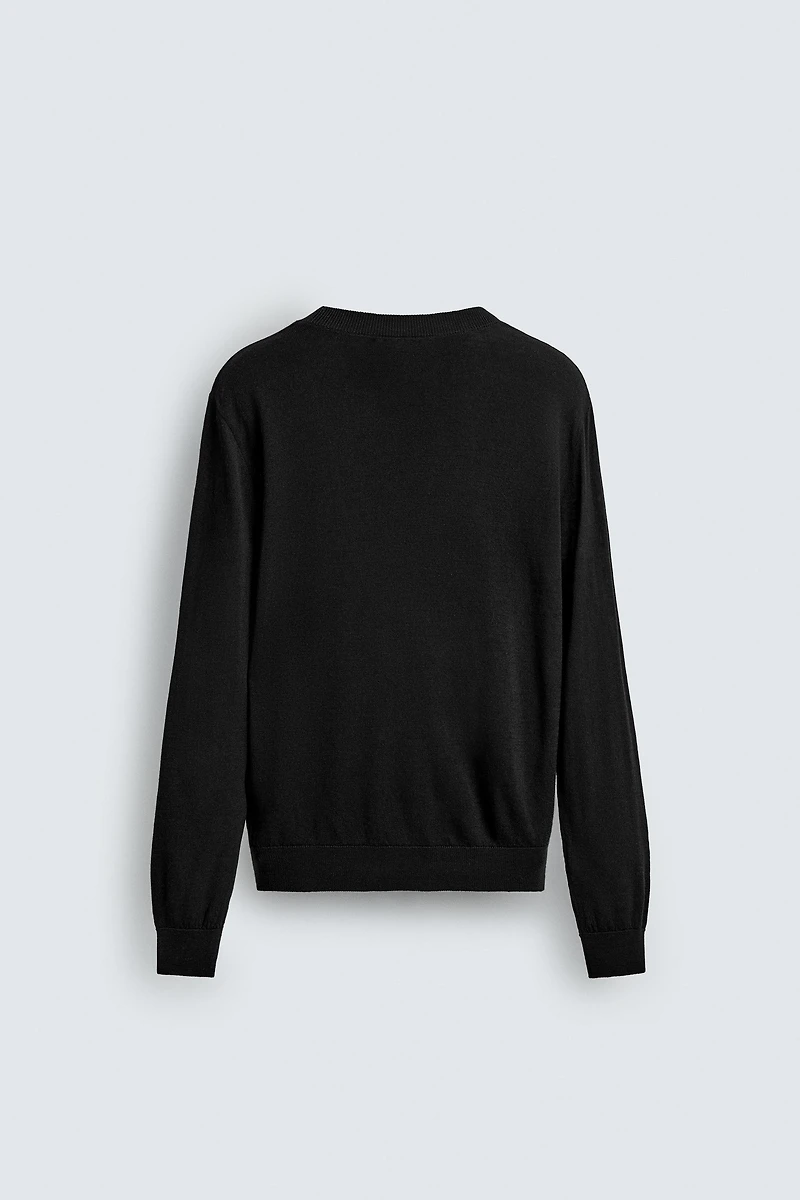 WOOL V-NECK JUMPER LIMITED EDITION