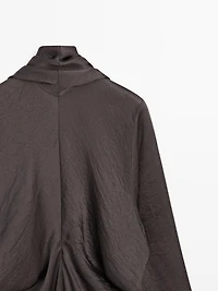 Robe longue fluide avec nœud - STUDIO