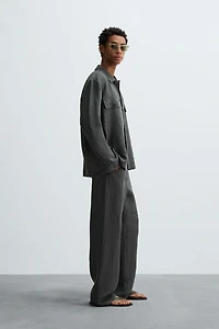 RELAXED FIT 100% HEMP OVERSHIRT
