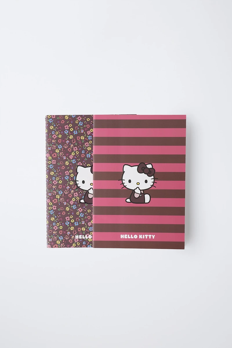 LOT DE DEUX CARNETS HELLO KITTY © SANRIO