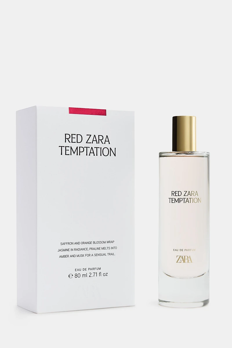 RED ZARA TEMPTATION EDP 80ML (2.71 FL. OZ).