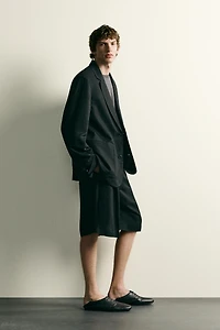 TEXTURED SUIT BLAZER