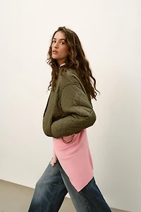 BLOUSON COURT MATELASSÉ