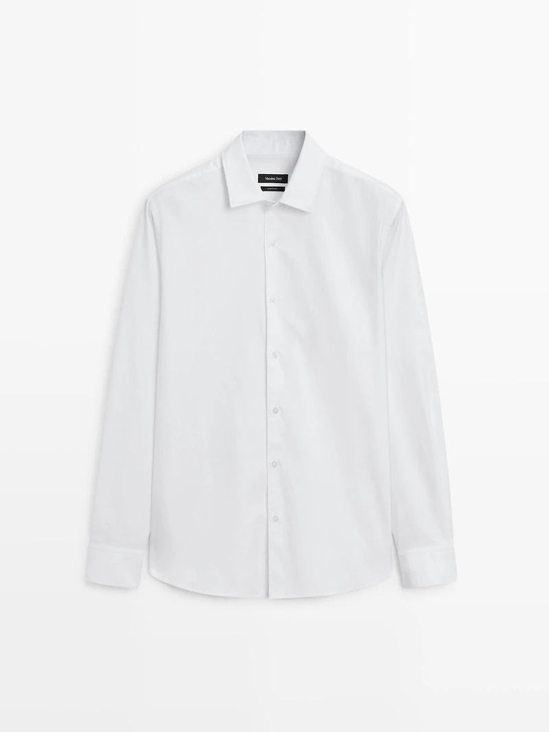 Chemise twill regular fit