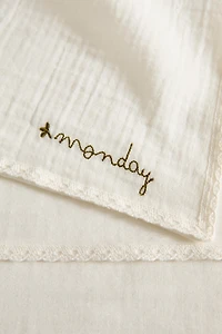 BABY MUSLIN CLOTHS (PACK OF 7)