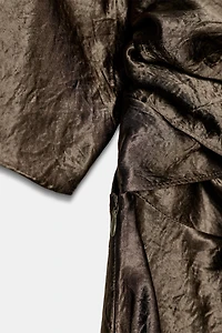 ROBE SATINÉE CROISÉE ZW COLLECTION