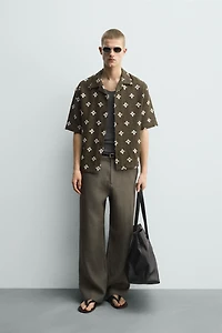 TEXTURED JACQUARD SHIRT
