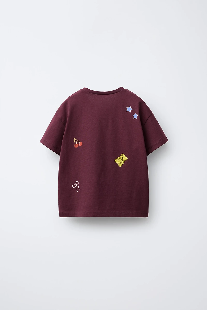 TEXT PRINT T-SHIRT