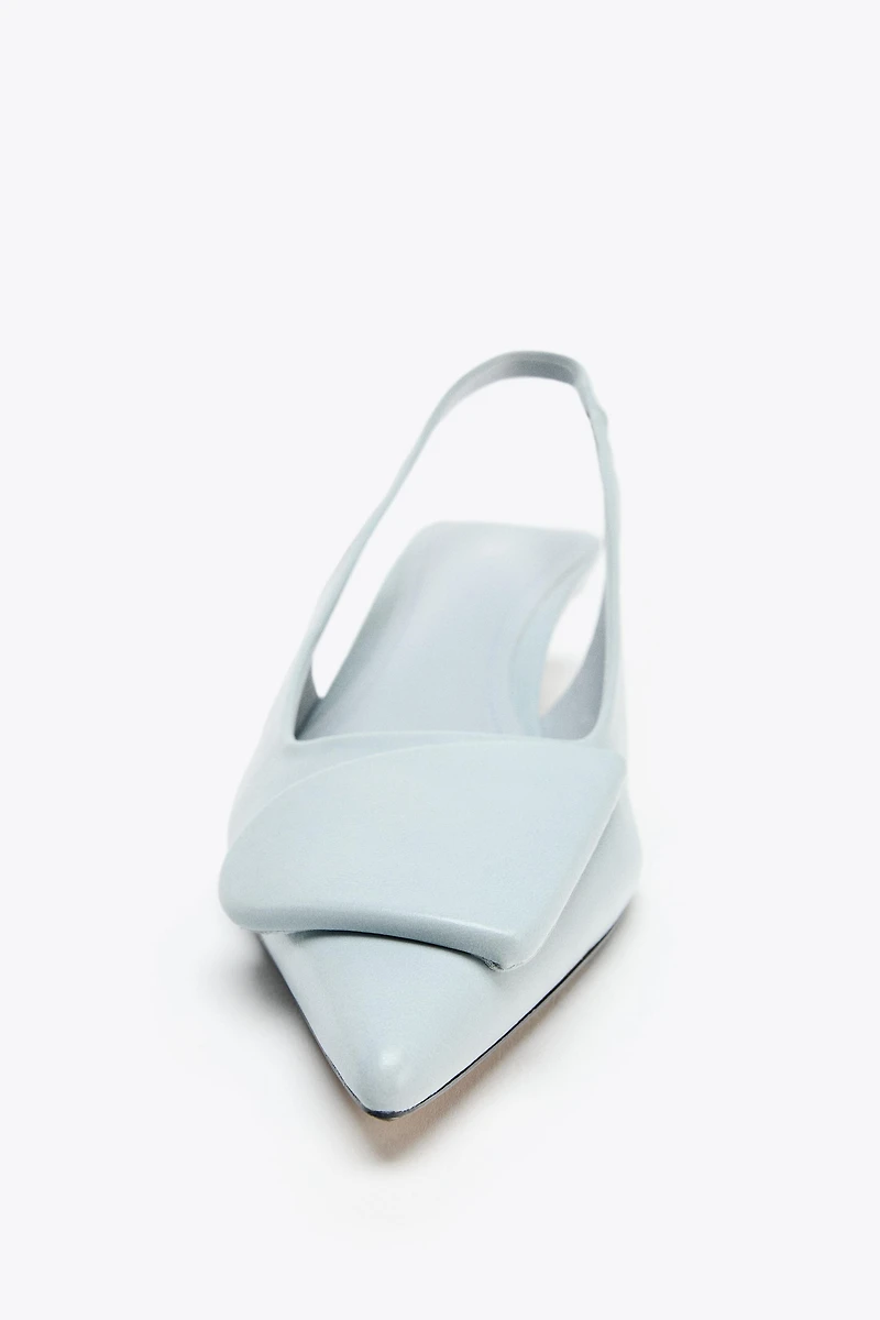 APPLIQUÉ SLINGBACK SHOES