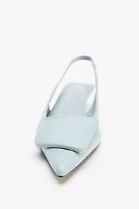 APPLIQUÉ SLINGBACK SHOES