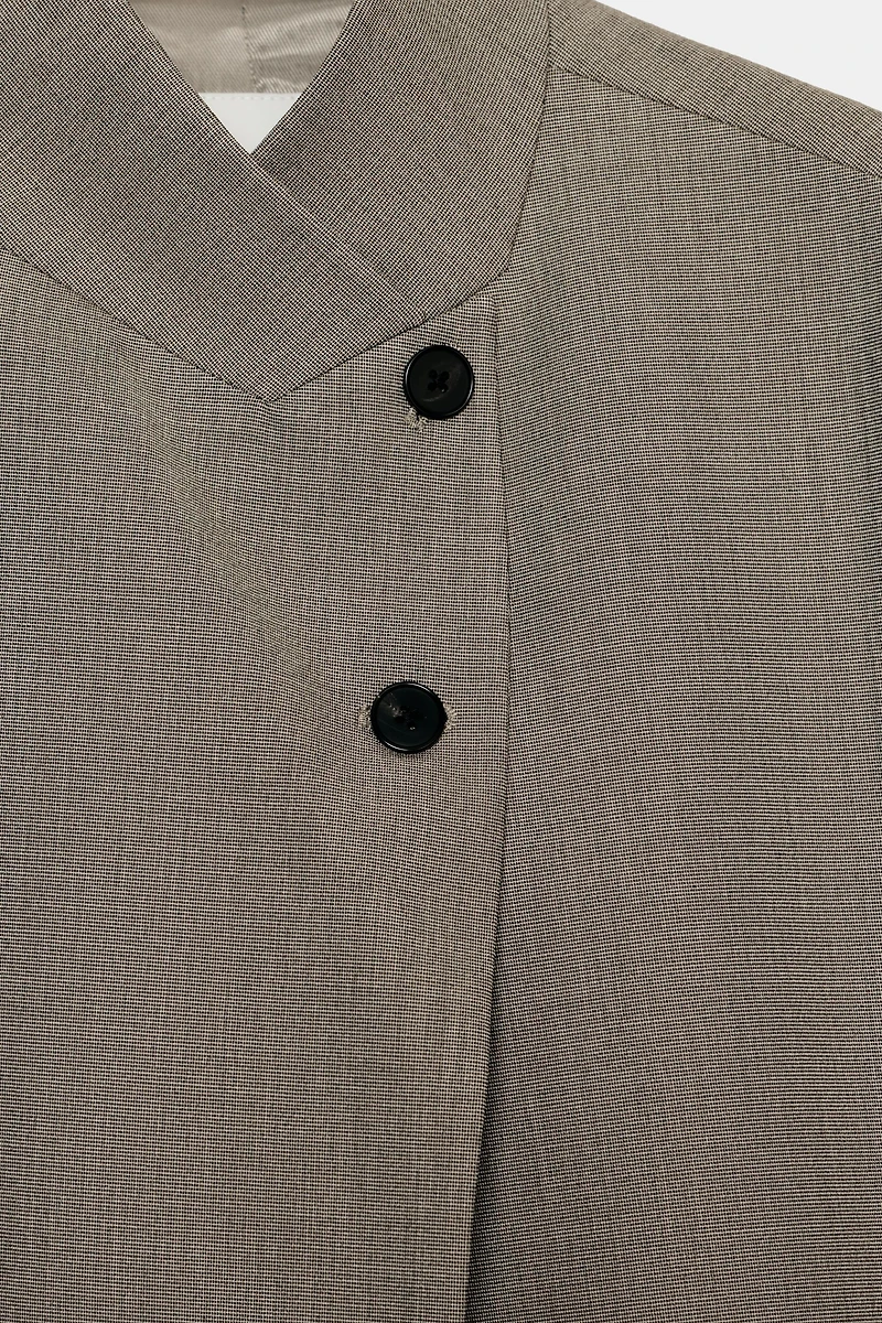 HIGH COLLAR BLAZER ZW COLLECTION