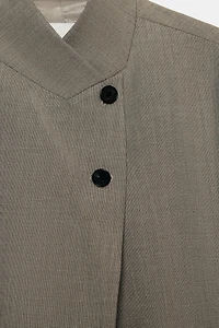 HIGH COLLAR BLAZER ZW COLLECTION