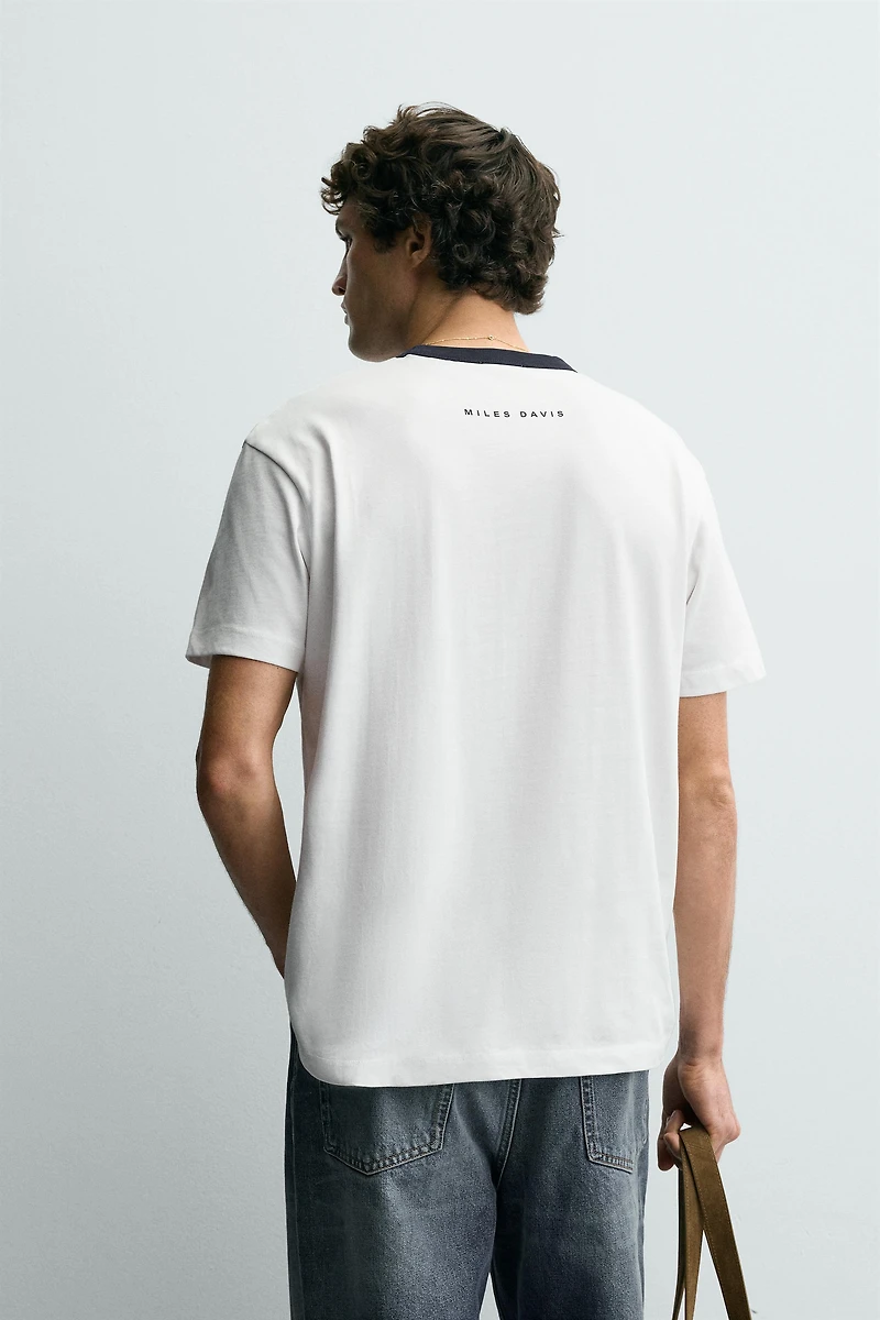 T-SHIRT IMPRIMÉ ©MILES DAVIS