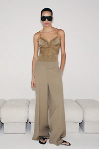 LACE POLYAMIDE BODYSUIT