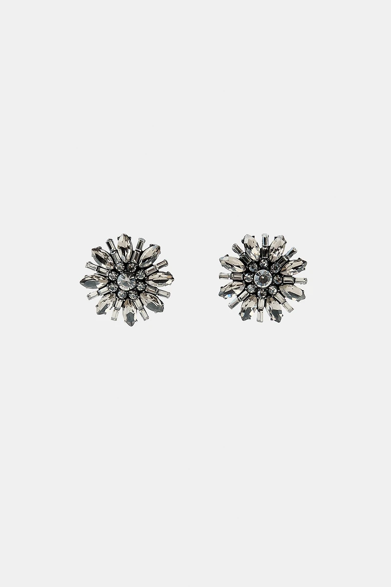 FLORAL JEWEL EARRINGS
