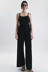 PANTALON DROIT NERVURÉ ZW COLLECTION