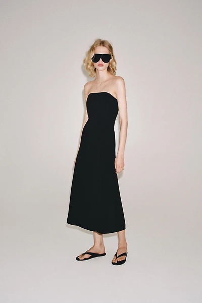ZW COLLECTION STRAPLESS DRESS