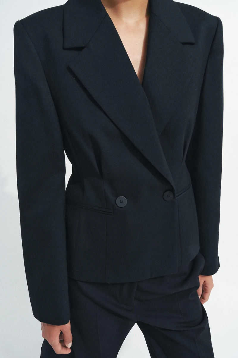 ZW COLLECTION WOOL BLEND TAILORED BLAZER